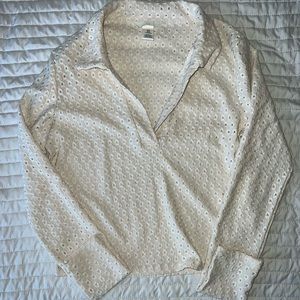 H&M Beige Crop Top